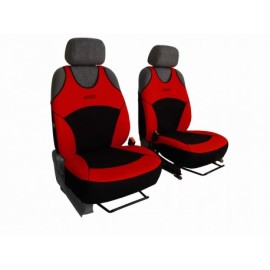 Automega Autopotahy na přední sedadla Active Sport Alcantara, červená 3 0803