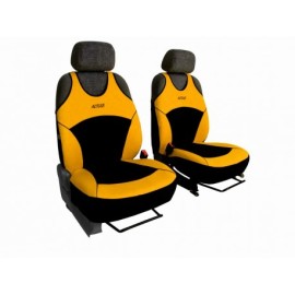 Automega Autopotahy na přední sedadla Active Sport Alcantara, žlutá 3 0808