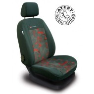 Automega Autopotahy na přední sedadla Lux Style, červená 3 0791 - cena, srovnání