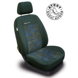 Automega Autopotahy na přední sedadla Lux Style, modrá 3 0792