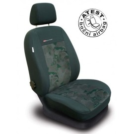 Automega Autopotahy na přední sedadla Lux Style, zelená 3 0793