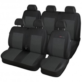 Automega Autopotahy na Volkswagen Transporter T5, 6 míst - 1+2, 2+1, od roku 2003 - 2015, Lux style barva antracit 5 452-1