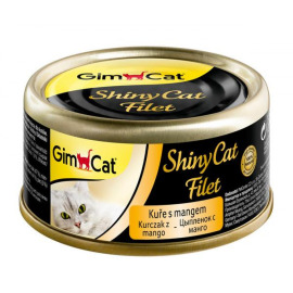 Gimpet ShinyCat filet kura s mangom 70g