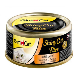 Gimpet ShinyCat filet tuniak s tekvicou 70g