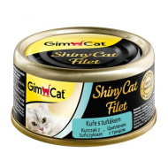 Gimpet ShinyCat filet kura s tuniakom 70g - cena, srovnání