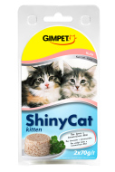 Gimpet ShinyCat Junior konzerva kuracie 2x70g - cena, srovnání