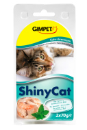 Gimpet ShinyCat konzerva krevety + kuracie 2x70g - cena, srovnání