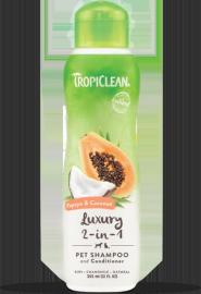 Tropiclean Šampón papaja a kokos 355ml