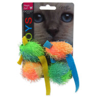 Magic Cat Hračka, myš a gule s catnipom 5 cm 4ks - cena, srovnání