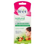 Veet Natural Inspirations Studené voskové pásiky na tvár s arganovým olejom 20ks - cena, srovnání