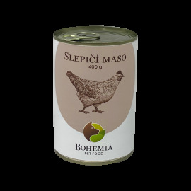 Bohemia Pet Food Kuracie mäso vo vlastnej šťave 400g