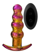 Dream Toys Glamour Glass Remote Vibe Beaded Plug - cena, srovnání