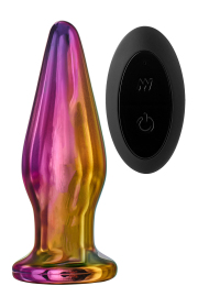 Dream Toys Glamour Glass Remote Vibe Tapered Plug