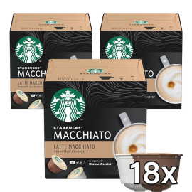 Starbucks Nescafé Dolce Gusto Latte Macchiato 3x6ks