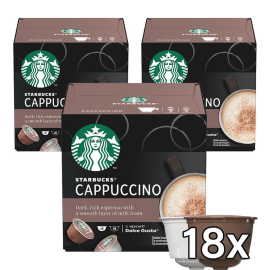 Starbucks Nescafé Dolce Gusto Cappuccino 3x6ks