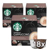 Starbucks Nescafé Dolce Gusto Cappuccino 3x6ks - cena, srovnání