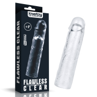 Lovetoy Flawless Clear Penis Sleeve Add 2" - cena, srovnání