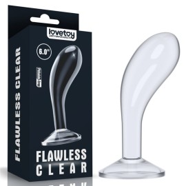 Lovetoy Flawless Clear Prostate Plug 6.0"