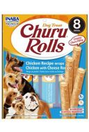 Churu Dog Rolls Chicken with Cheese wraps 8x12g - cena, srovnání