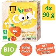 Vitabio Ovocné BIO kapsičky Cool Fruits jablko, banán a acerola 4x90g - cena, srovnání