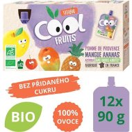 Vitabio Ovocné BIO kapsičky Cool Fruits jablko, mango, ananás a acerola 12x90g - cena, srovnání