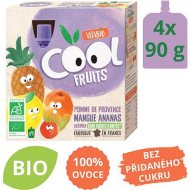 Vitabio Ovocné BIO kapsičky Cool Fruits jablko, mango, ananás a acerola 4x90g - cena, srovnání