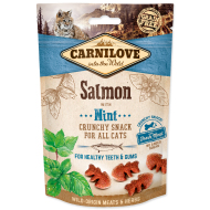 Carnilove Cat Crunchy Snack Salmon & Mint 50g - cena, srovnání