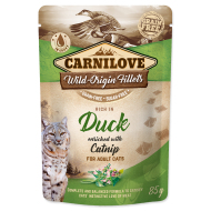 Carnilove Cat Pouch Duck Enriched & Catnip 85g - cena, srovnání