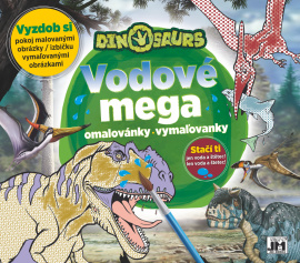 Vodové mega omalovánky / vymaľovanky - Dinosaurs