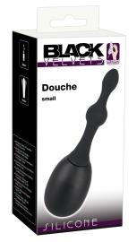 Black Velvet Silicone Douche Small