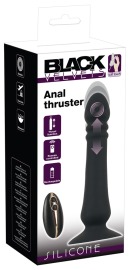 Black Velvet Silicone Anal Thruster