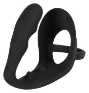 Black Velvet Silicone Cock Ring & Plug - cena, srovnání