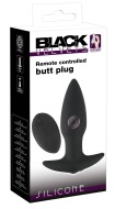 Black Velvet Remote controlled Silicone Butt Plug - cena, srovnání