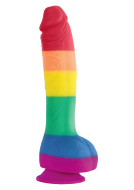 NS Novelties Colours Pride Edition 8 inch Dildo Rainbow - cena, srovnání