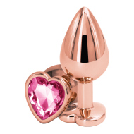 NS Novelties Rear Assets Rose Gold Heart M - cena, srovnání