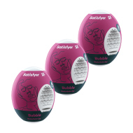 Satisfyer Masturbator Egg Set Bubble - cena, srovnání