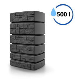 Prosperplast Sud na dažďovú vodu TOWER STONE 500l