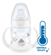 Nuk Dojčenská fľaša na učenie s kontrolou teploty 150ml - cena, srovnání