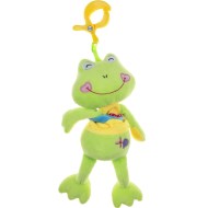 Akuku Plyšová hračka s hracím strojčekom žabka - cena, srovnání