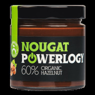 Powerlogy Organic Nougat Cream 330g - cena, srovnání