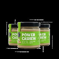 Powerlogy Organic Cashew Cream 3x330g - cena, srovnání