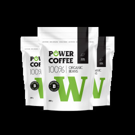 Powerlogy Organic Coffee Strong 3x250g