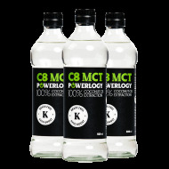 Powerlogy C8 MCT Oil 3x500ml - cena, srovnání