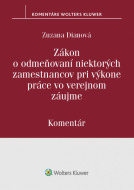 Zákon o odmeňovaní niektorých zamestnancov pri výkone práce vo verejnom záujme (Komentár) - cena, srovnání