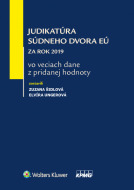 Judikatúra Súdneho dvora EÚ za rok 2019 - cena, srovnání