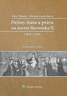 Dejiny štátu a práva na Slovensku II - cena, srovnání