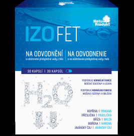 Naturprodukt Izofet na odvodnenie 30tbl