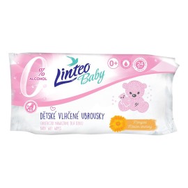 Linteo Vlhčené obrúsky Baby Soft and Cream 72ks