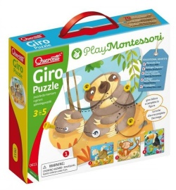 Quercetti Giro Puzzle spinning puzzle