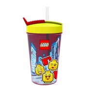 Lego ICONIC Girl pohár so slamkou - cena, srovnání